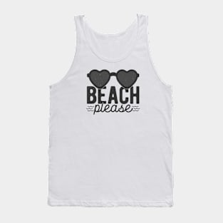 Beach Please Lover Tank Top